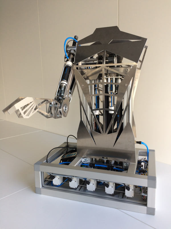 Muscle-driven ataro robot